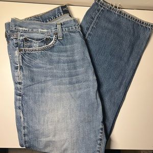 Lucky Brand Men's Straight Jeans in Denim Blue